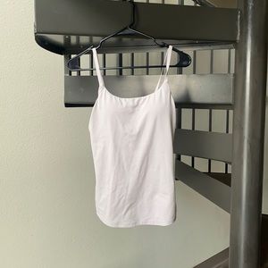 Athleta cream tank top size xs